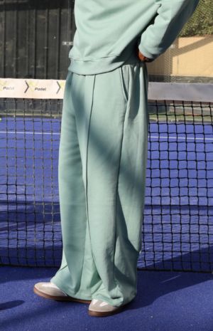 Men Mint Green-Pants - 2