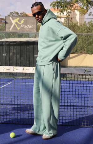 Men Mint Green-Pants - 4